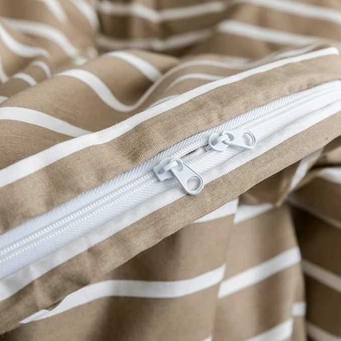 JELLYMONI Full Duvet Cover Set, Cotton Duvet Cover 3 Pieces - Image 5