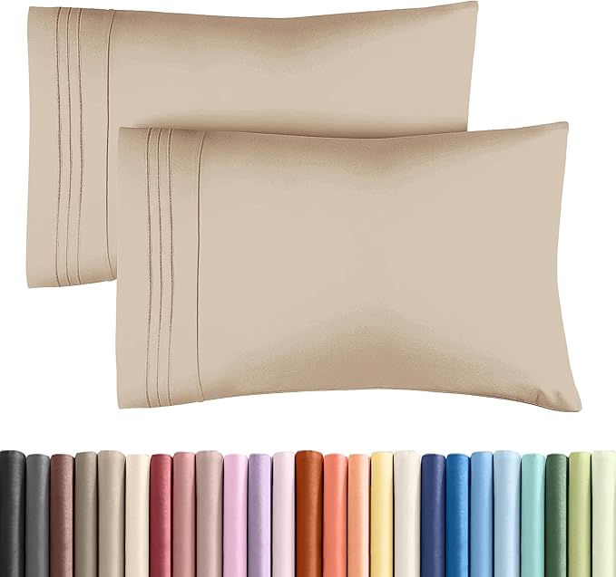 Standard Pillow Cases Set of 2 by CGKUnlimited