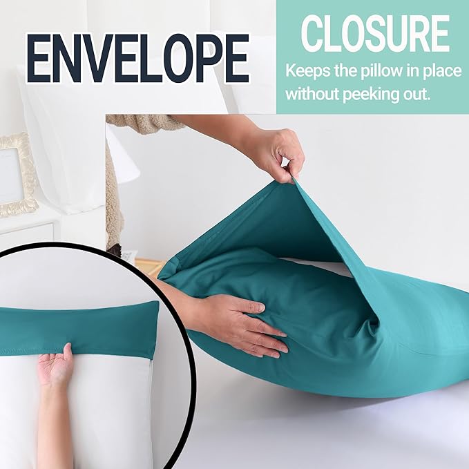 ZPECC Pillow Cases Queen Size Set of 12, 20x30 Envelope Closure Pillowcases - Image 5