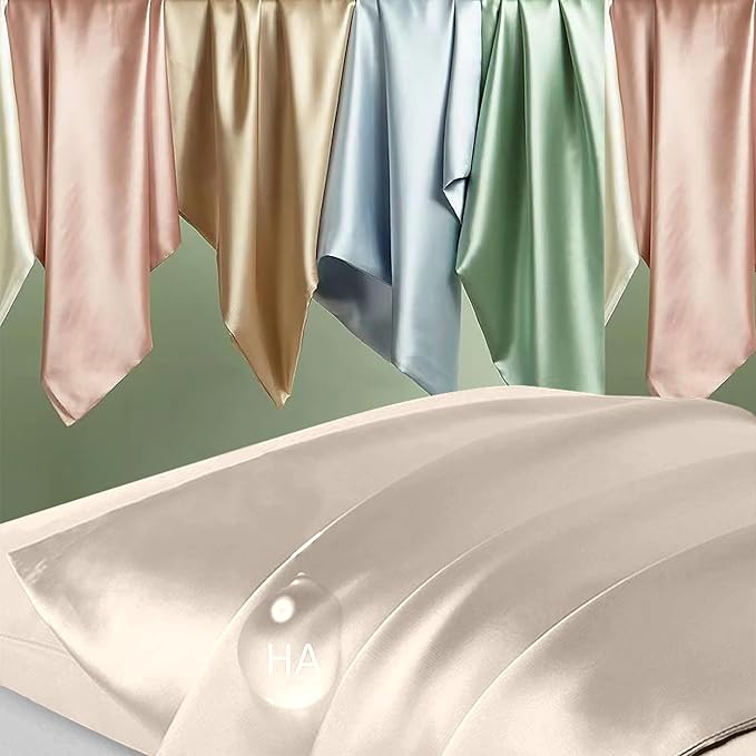 Silk Pillowcase for Hair and Skin, Mulberry Silk Pillow Cases King Size - Image 2