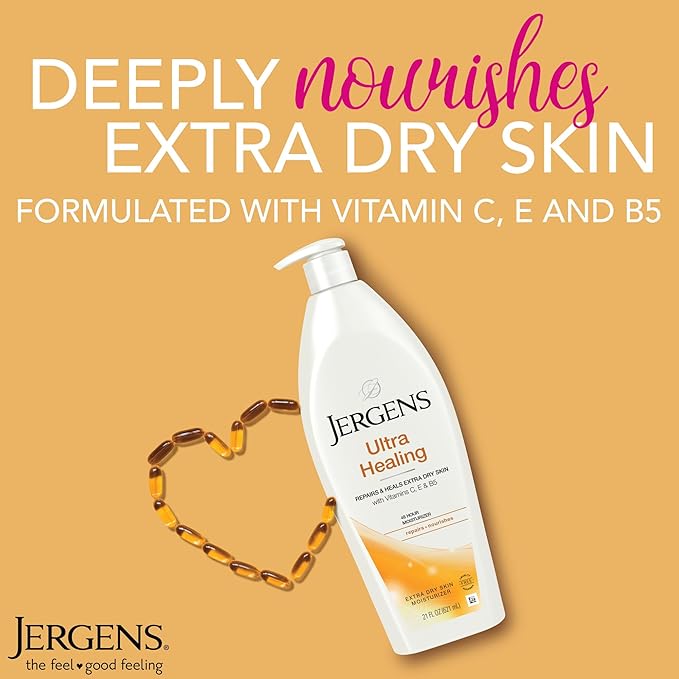 Jergens Ultra Healing Dry Skin Lotion, Hand and Body Moisturizer - Image 2