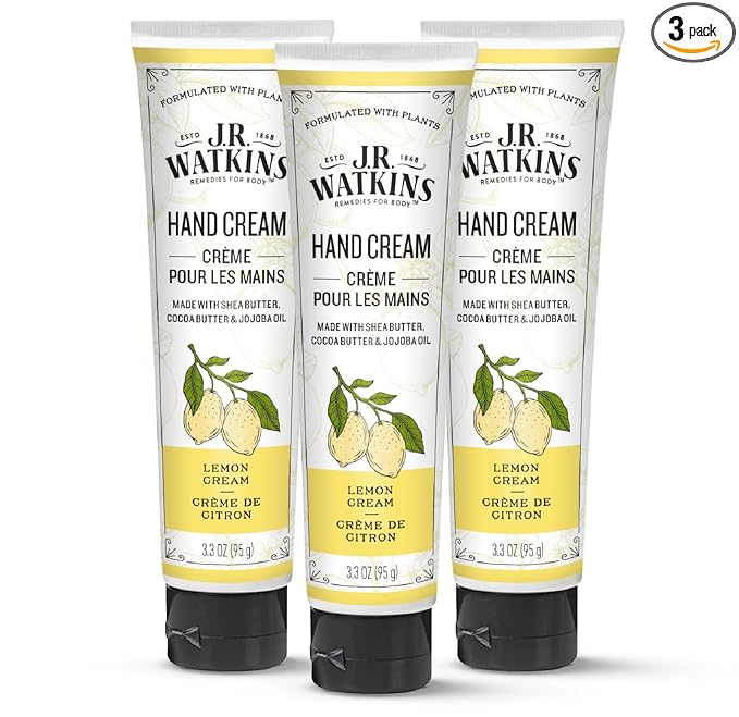 J.R. Watkins Natural Moisturizing Hand Cream, Hydrating Hand Moisturizer by JRWatkins