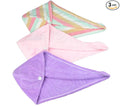 HOPESHINE Women's Soft Shower Hair Towel Twist Hair Turban Wrap Drying Cap by HOPESHINE