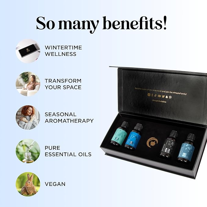 Winter Essential Oils Set for Diffuser - Image 3
