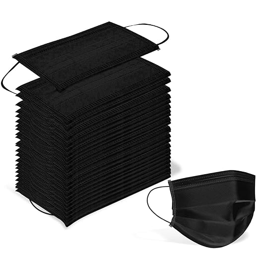 Wecolor 120 Pack Disposable Face Masks by Buynow