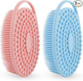 Silicone Body Scrubber 2 Pack Silicone Loofah Exfoliating Body Scrubber Soft by Unknown