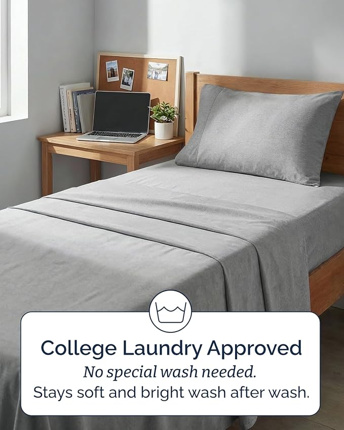 Twin XL Size 3 Piece Sheet Set - Image 6