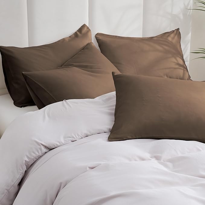 ZPECC Pillow Cases King Size Set of 4, 20x36 Envelope Closure Pillowcases - Image 2