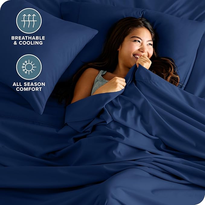 Bare Home Split California King Sheet Set - Image 4