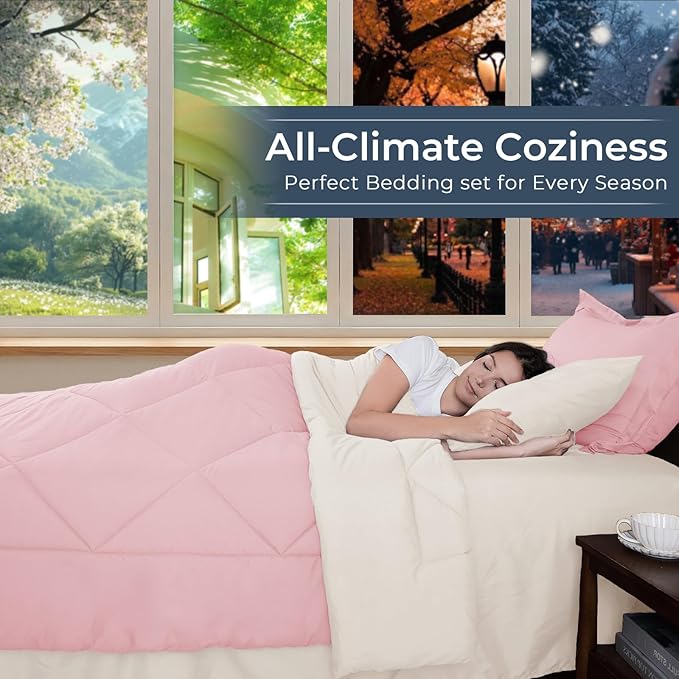 HEVUMYI Queen Comforter Set - Image 3