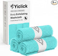 Yiclick Exfoliating Washcloth Towel- Exfoliating Body Scrubber Exfoliator by YiclickCreateBeautyforLife