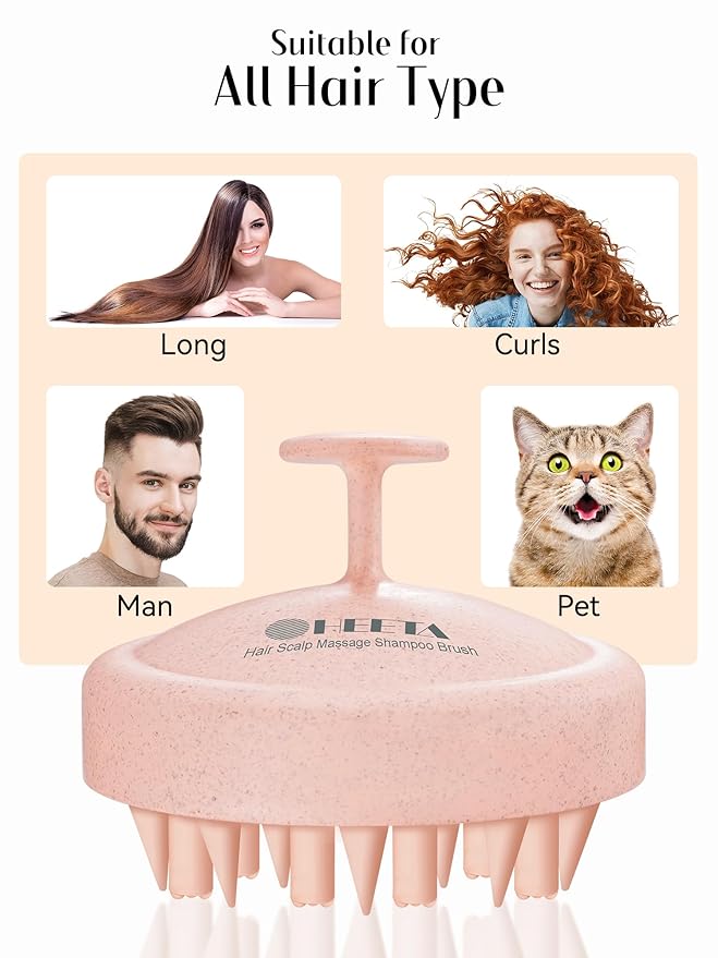 HEETA Hair Scalp Massager for Hair Growth, Shampoo Brush, Scalp Scrubber - Image 7