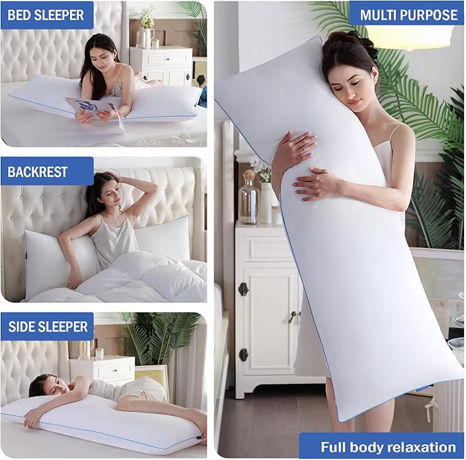 YZ HOME Memory Foam Body Pillow Insert - Image 6