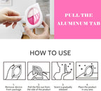 Air Freshener for Home, 4 Pack, Peach, Odor Eliminator for Small Area Closets Bathroom Pets Strong Odor, Up to 120 Days