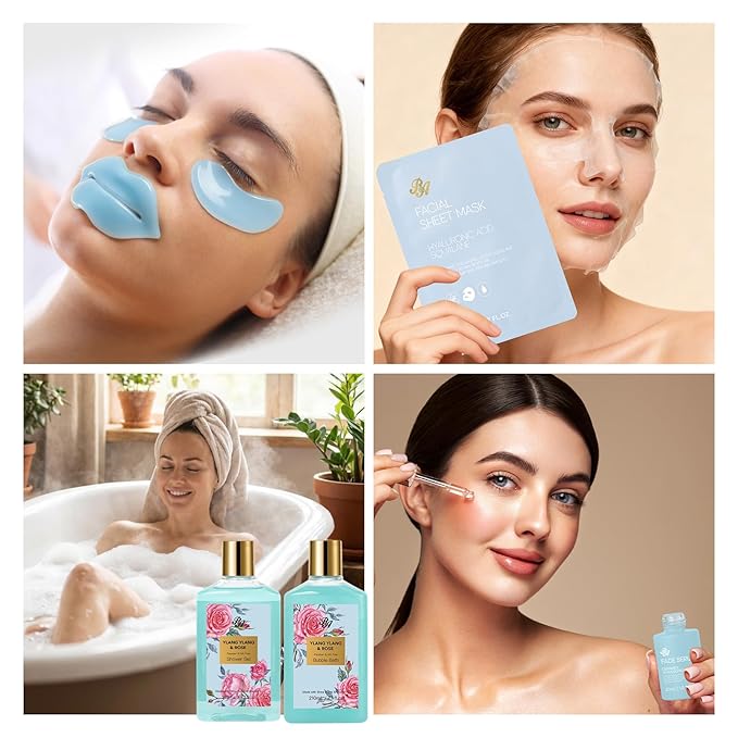 25 Pcs Mother's Day Gift, Bath & Body Gift Basket Set - Image 5
