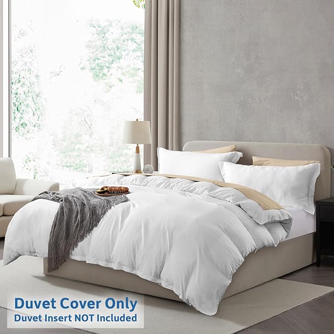 Nestl White Duvet Cover Full Size - Image 2