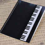 PUNK Blank Sheet Music Composition Notebooks 100 Pages Stave Notebook,Musical Notation Staff Notebook,Music Manuscript Paper