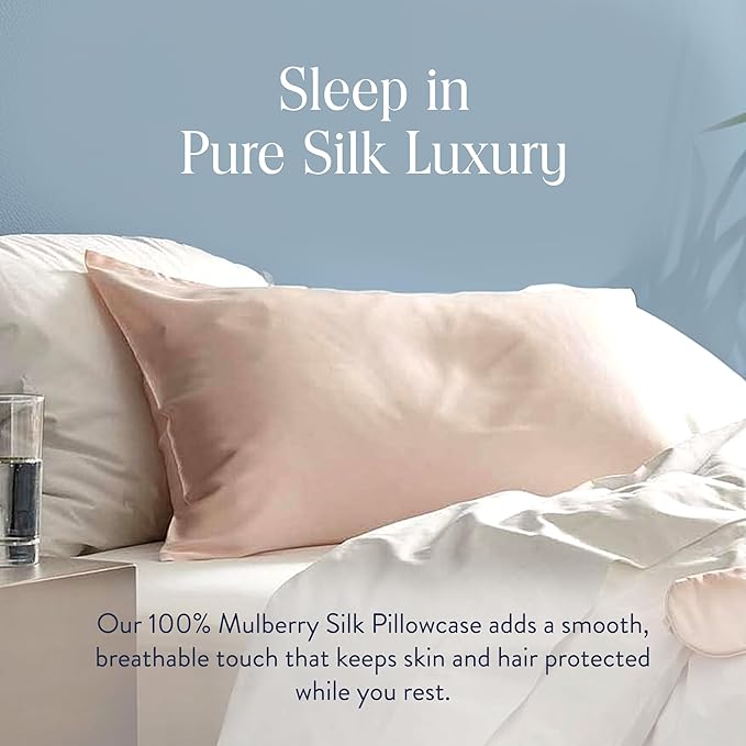 Brooklinen Mulberry Silk Pillowcase – 100% Pure Silk Pillow Case, Soft & Durable - Image 5