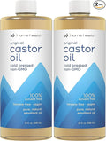 Home Health Original Castor Oil, Promotes Healthy Hair And Skin, Natural Skin by HOME+HEALTH