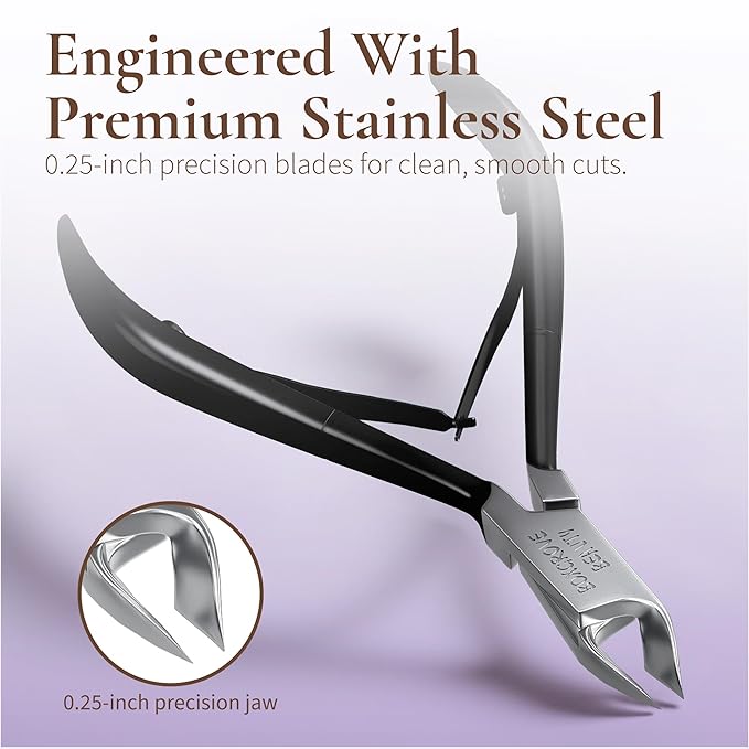 Professional Cuticle Cutter Stainless Steel Cuticle Nippers - Image 2