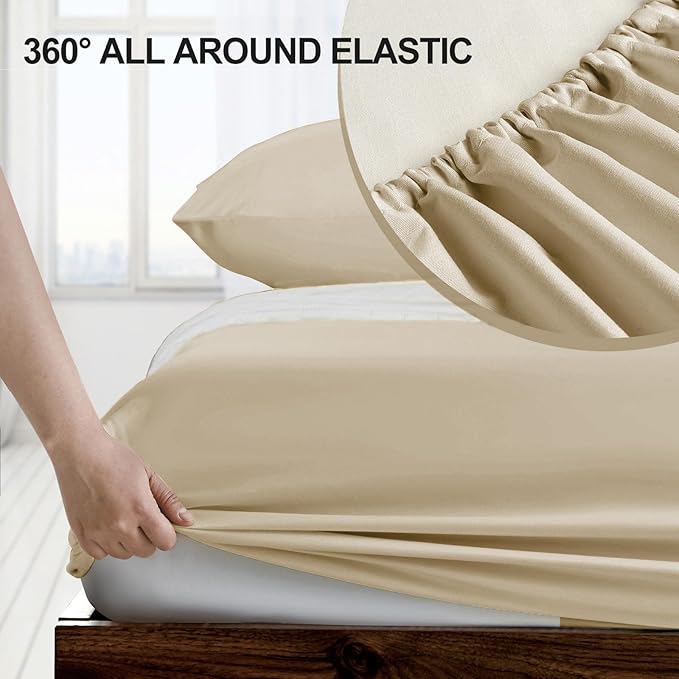 FreshCulture Twin XL Fitted Sheet Only - Image 3