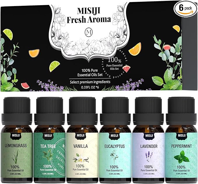 Essential Oils Set Top 6 Aromatherapy-Essential Oils by MISIJIEssentialOilsOverall