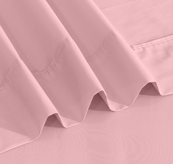 RUVANTI 100% Cotton Sheets – California King Percale Bedding, Cooling & - Image 8