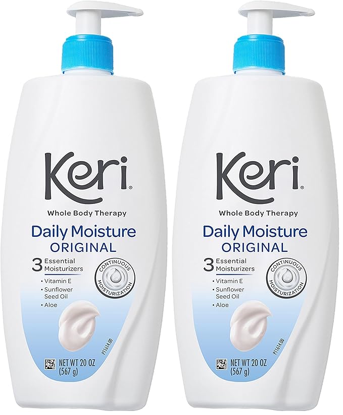Keri Whole Body Therapy Original, Continuous Moisturization, 3 Essential by Keri