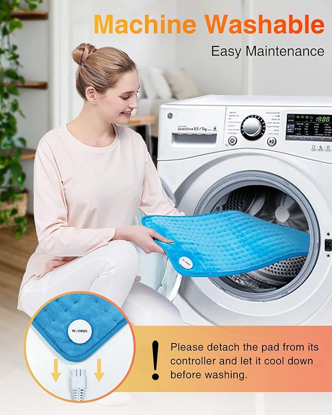 WOOMER Extra Large Heating Pad, Electric Heating Pad - Image 6
