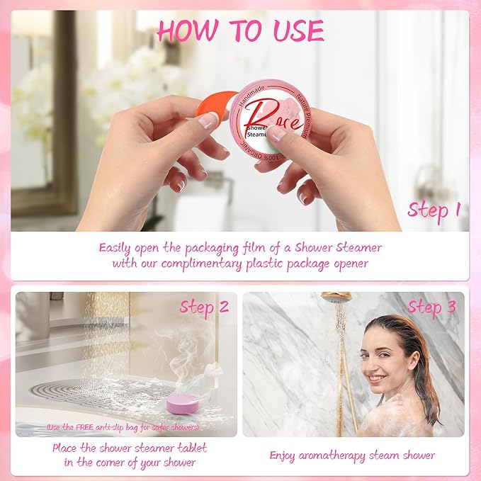 Shower Steamers Aromatherapy 8 Pack - Image 6