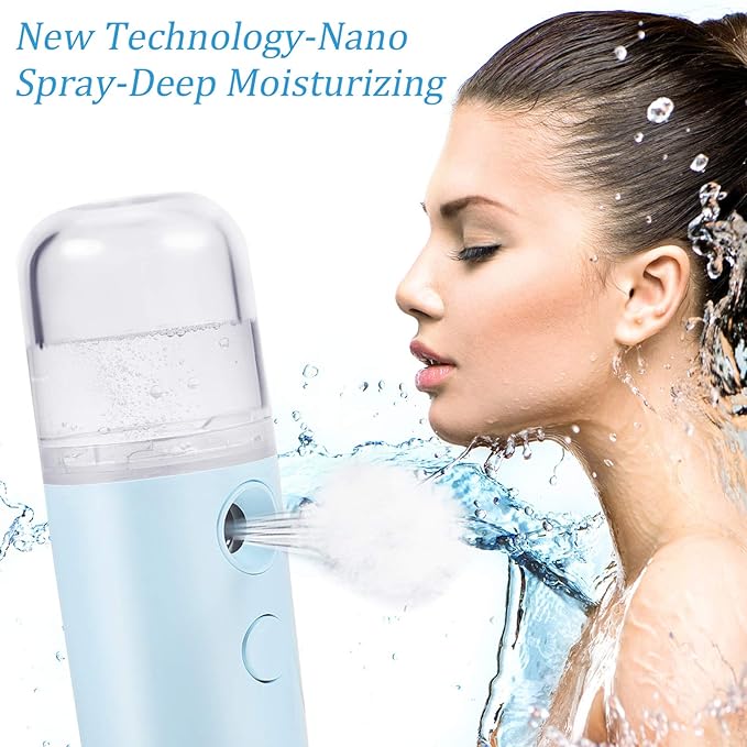 Mudder 8 Pieces Nano Facial Mister Face Sprayer Portable Handheld Humidifier - Image 7