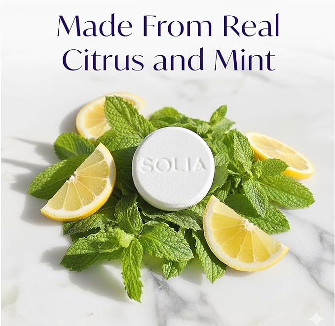 Solia Energizing Citrus Menthol Shower Steamers 15-Pack - Image 4