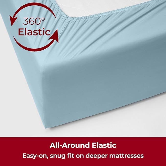 Mellanni Extra Deep King Sheets - Image 5