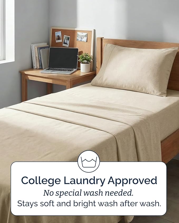 Twin XL Size 3 Piece Sheet Set - Image 6
