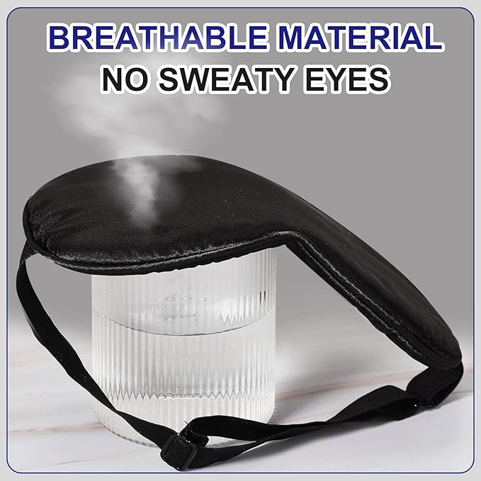 Newcotte 50 Pcs Silk Sleep Eye Mask - Image 6