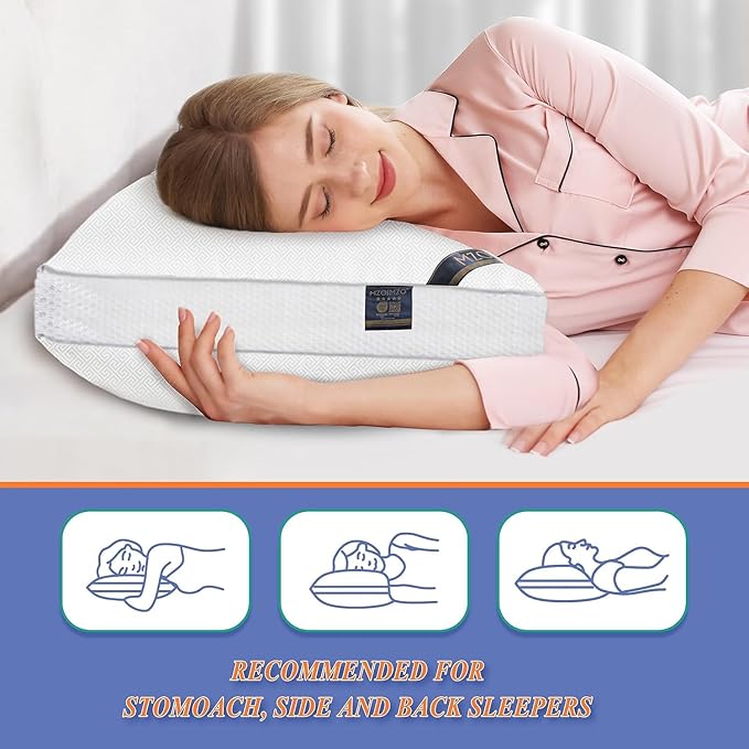 MZOIMZO Luxury Comfy Hotel Collection Bed Pillows - Image 5