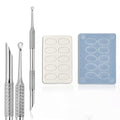 Pre-treatment Cuticle Pusher, Russian Prep Nail Pushers, Dual Ended Cuticle by HaimiLiyaHome