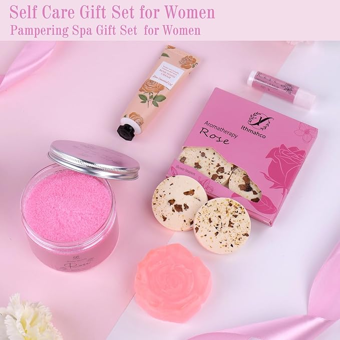 Mothers Day Spa Gifts for Women, Bath Gift Baskets, Birthday Relaxing Spa Self - Image 8