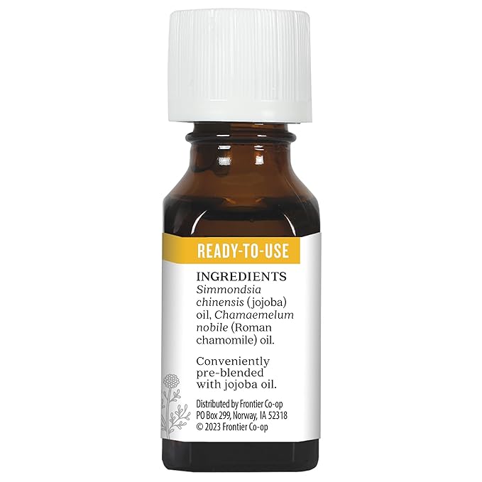 Aura Cacia Roman Chamomile in Jojoba Oil, 100% Pure Therapeutic Grade - Image 4