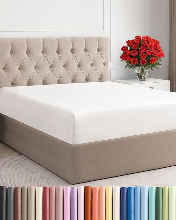 Cal King Fitted Bed Sheet by CGKUnlimited