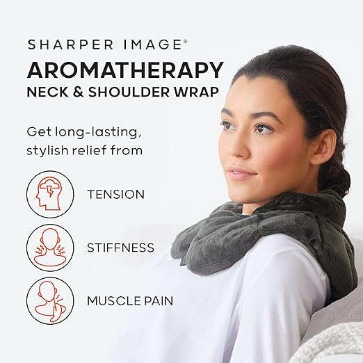 Sharper Image Heated Neck & Shoulder Wrap - Image 2