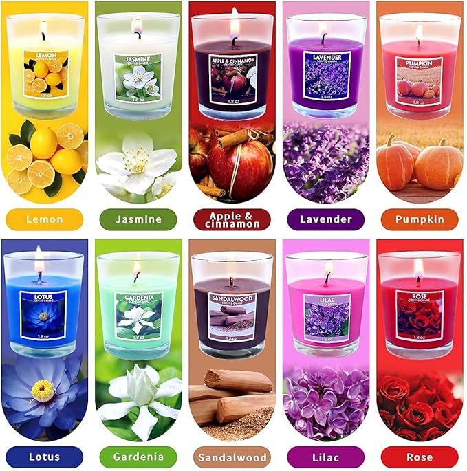 20 Packs Scented Aromatherapy Candle - Image 6