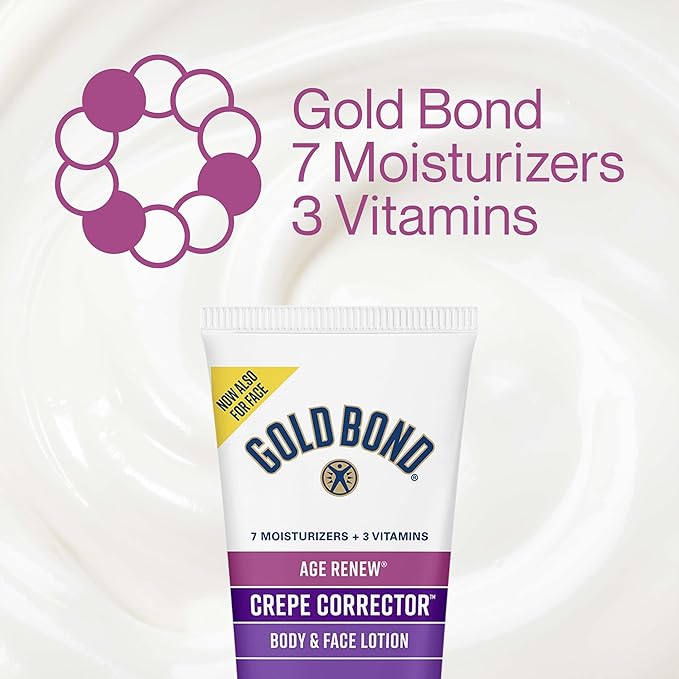 Gold Bond Age Renew Crepe Corrector Body Lotion, Replenishing & Smoothing - Image 4