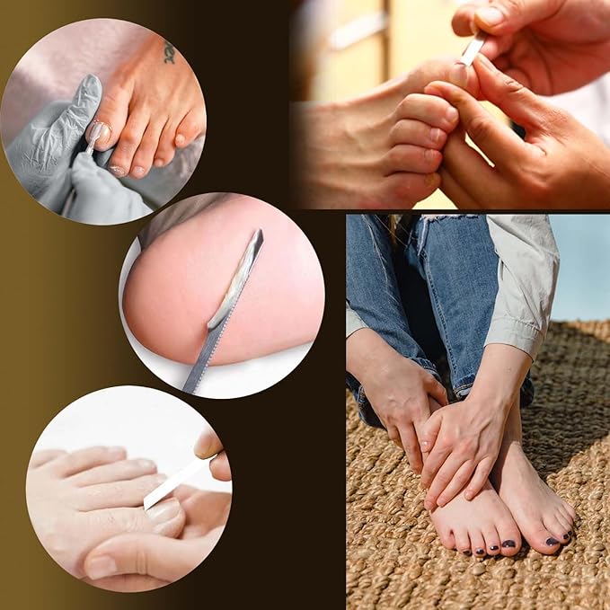 10PCS Toenail Clippers Tool, ingrown Nail Tool, Professional Thick & Ingrown - Image 5