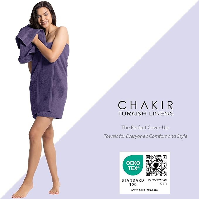 Chakir Turkish Linens | Hotel & Spa Quality 100% Cotton Premium Turkish Towels - Image 3