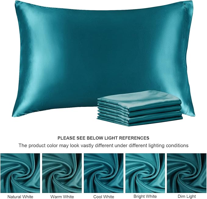 BEDELITE Satin Pillowcase for Hair and Skin, Super Soft Similar to Silk Pillow - Image 7