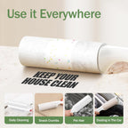 Extra Sticky Lint Roller for Pet Hairs 200 Sheets Lint Rollers for Travel 4 Pack Tough Paper, Small Size Easy Portability, Dog and Cat Hair Lint Rollers Mega Value Set for Clothes