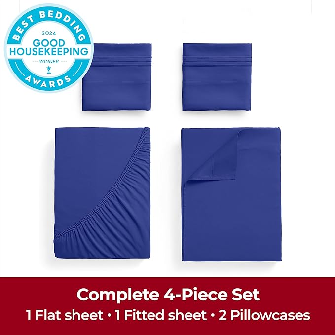 Mellanni Extra Deep King Sheets - Image 4