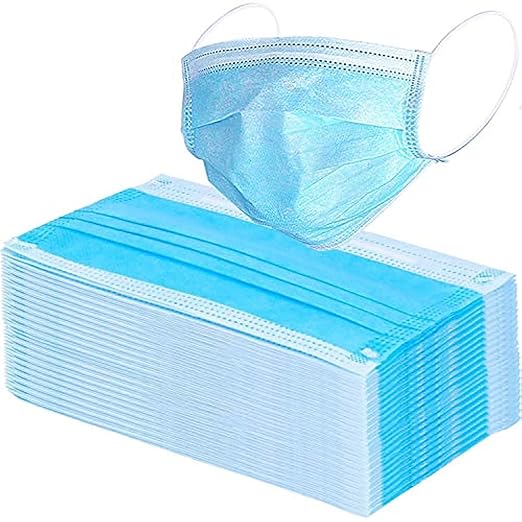 Wecolor 100 Disposable Face Masks by Buynow