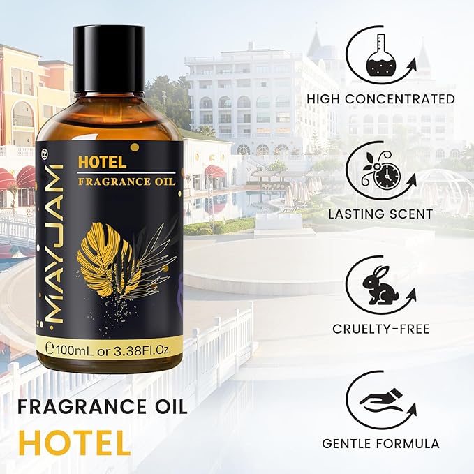 Hotel Fragrance Oil Essential Oil, MAYJAM 3.38FL.OZ Hotel Oil Scents - Image 2